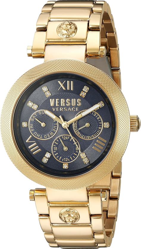 versus versace uhr goldsilber|Versace shirt.